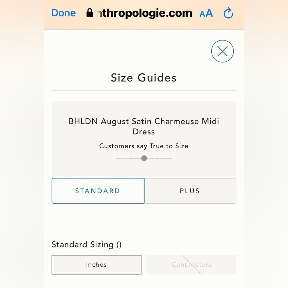 Anthropologie BHLD August Satin Charmeuse Midi Dress - Picture 13 of 15